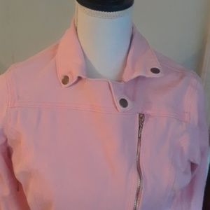 Pink Jean Jacket, size M